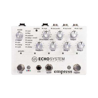 Empress Echosystem Dual Engine Delay | Reverb