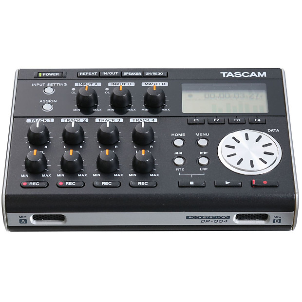 TASCAM Pocketstudio DP-004 Portable Digital 4-Track Recorder image 1