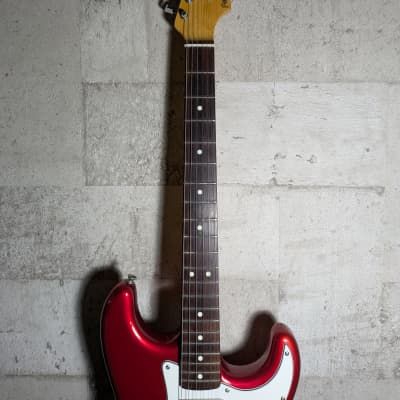 Fernandes Stratocaster The Function RST FST 80's Candy Apple Red image 3