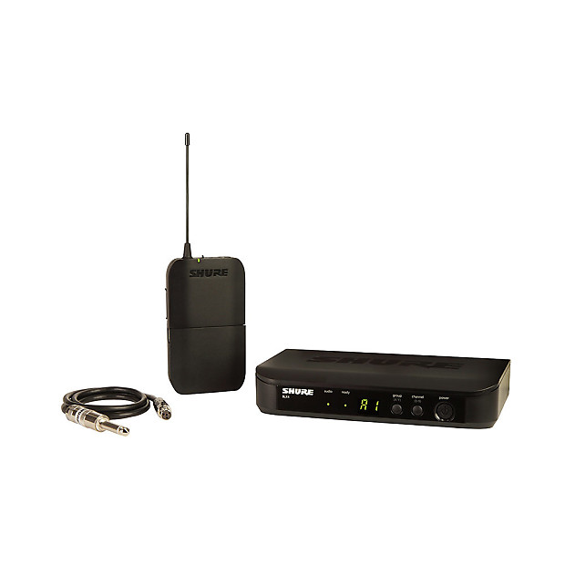 Shure BLX14 Bodypack Wireless Instrument System - H8 Band (518-542 MHz) image 1