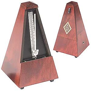 Wittner Wittner Traditional Metronome: Mahogany Finished Wood image 1