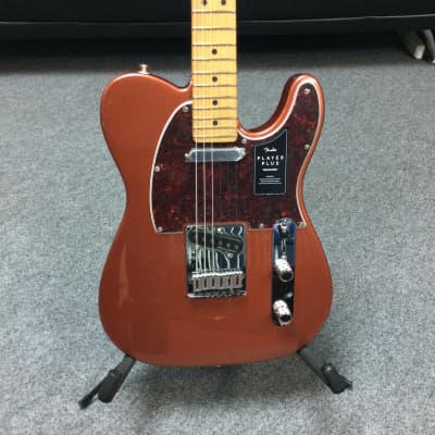 Fender Player Plus Telecaster Aged Candy Apple Red CAR MN SS