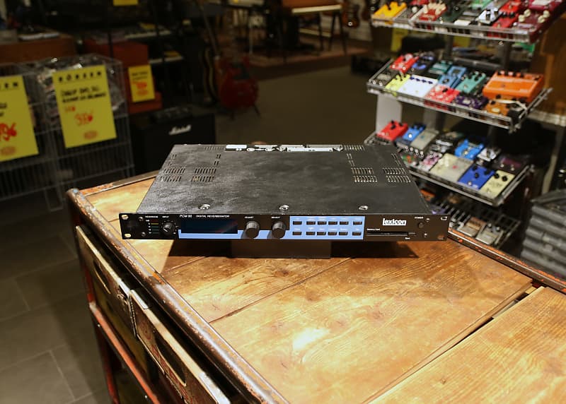 Lexicon PCM 90 Digital Reverb Processor 1990s - Blue image 1