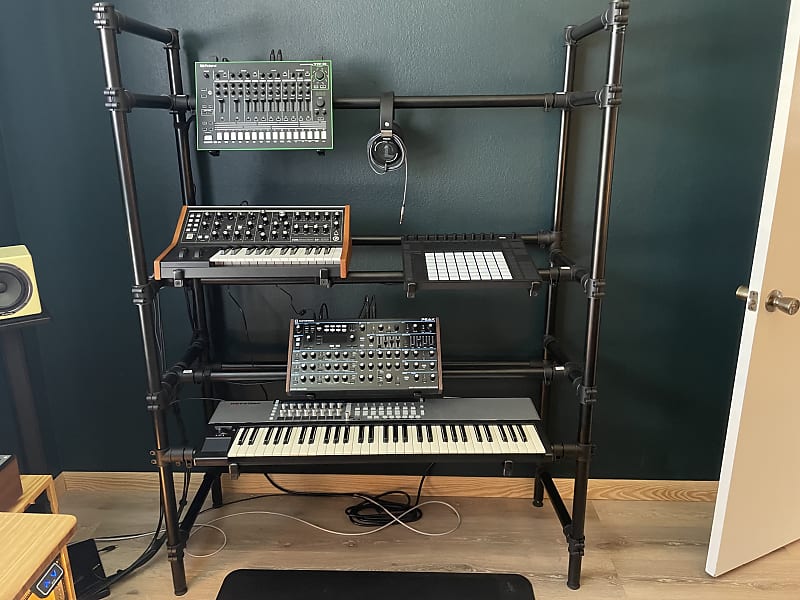 Jaspers 4Tier Keyboard Rack Jaspers 1704120B + Reverb