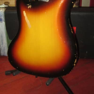 1963 Fender Jazz Bass Sunburst w Original Case Blue Oyster Cult image 5
