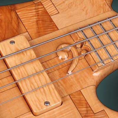KD Earthquake 4-string Handmade Unique Rare Boutique Electric Bass SN#001 for sale