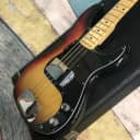 Vintage original 1974 Fender Precision Rare A width maple neck.  Light