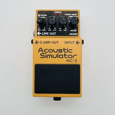 Boss AC-3 Acoustic Simulator Pedal | Reverb