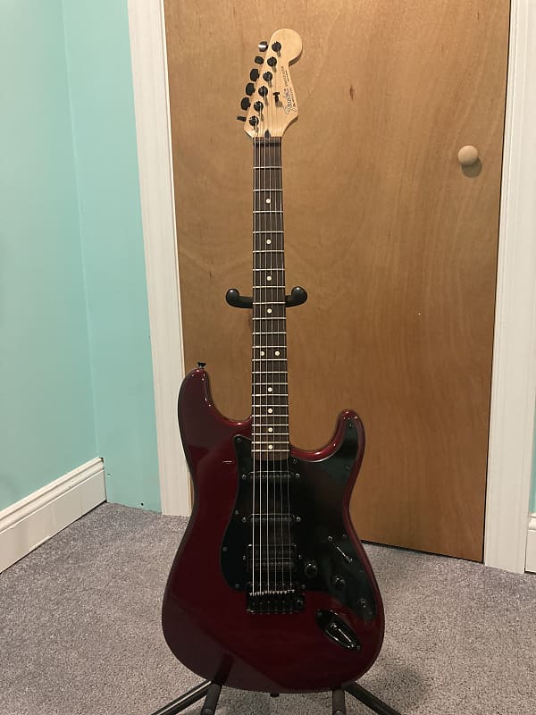 Fender Mexican Stratocaster 1998 Wine Red