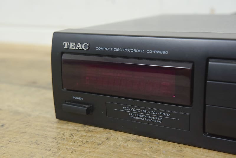 TEAC CD-RW890 Digital CD-R/RW Audio Recorder & CD Player (church owned)  CG00HUU