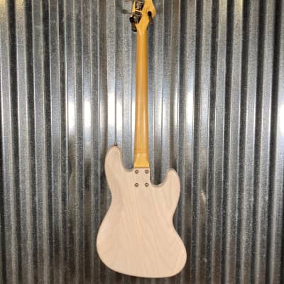 G&L USA 2017 Custom JB 4 String Jazz Bass Blonde Frost Left Hand & Case #4175 Used image 13