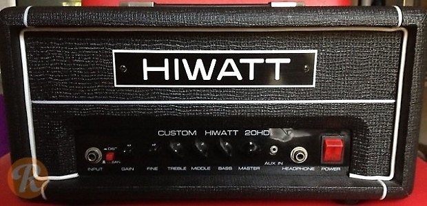 Hiwatt Custom 20HD Head image 1