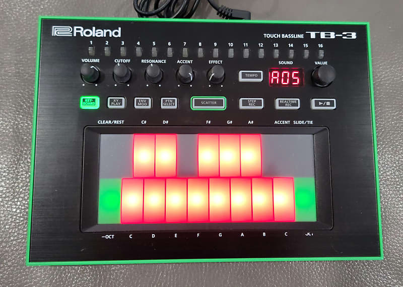 Roland TB-3 AIRA Touch Bassline Synthesizer | Reverb