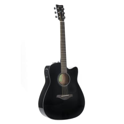 Yamaha FGX 800 C  BL Black - Acoustic Guitar for sale