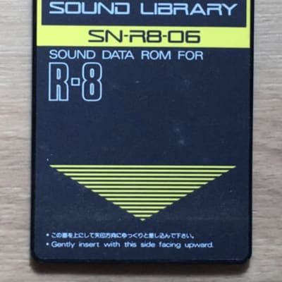Roland SN-R8-06 Ethnic Percussion 1990s - Black