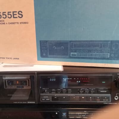 Sony TC-K555ES 1980s - Black | Reverb