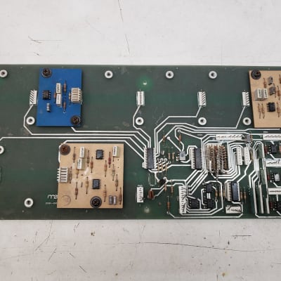 Moog Polymoog Synthesizer 203a Filter & Resonator Board 8 – Parts or Repair