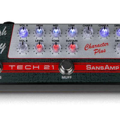 Tech 21 SansAmp Character Plus Series English Muffy | Reverb