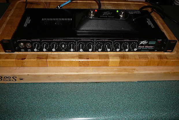 【ナガ】Peavey Rockmaster Preamp Peavey Rock Master Tube Guitar Preamp - Vintage | Reverb Canada