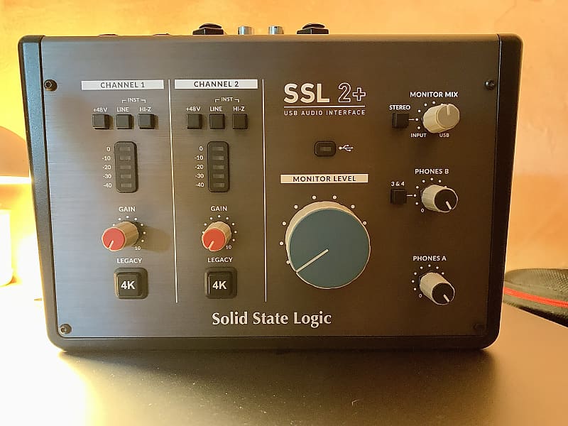 Solid State Logic SSL 2+ USB Audio Interface 2020 - Present - | Reverb