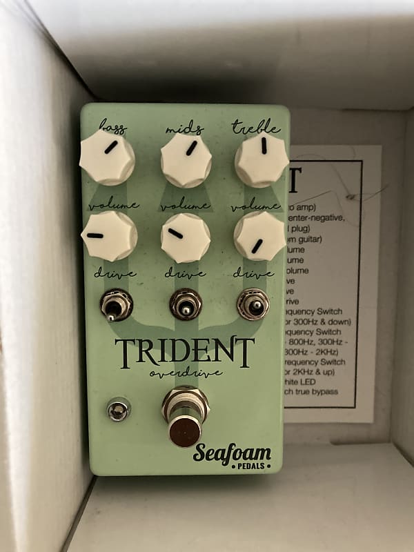 Seafoam Pedals Trident EQ Overdrive | Reverb