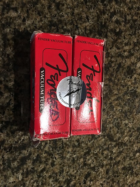 GROOVE TUBE GT6L6B fender ペア Vintage Fender Groove Tube #GT6L6B In A Realistic Advertising Box