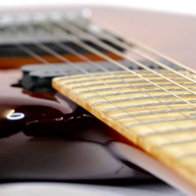 Mid 2000’s Carvin DC727 Quilted Deep Vintageburst 7-string Neck-Thru Guitar w/ OHSC image 13