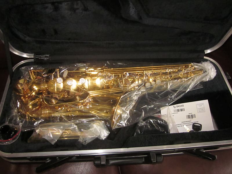 Gemeinhardt Ravel FG84048 Alto Saxophone N13725 Brass Reverb