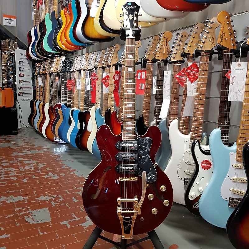 Epiphone Ltd ED Riviera P93Custom/美品 Epiphone Riviera Custom P93 Semi-Hollowbody Electric Guitar