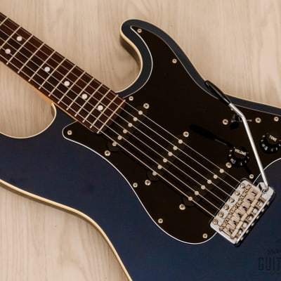 2010 Fender Aerodyne Stratocaster AST Gunmetal Blue, Near-Mint, Japan MIJ image 7