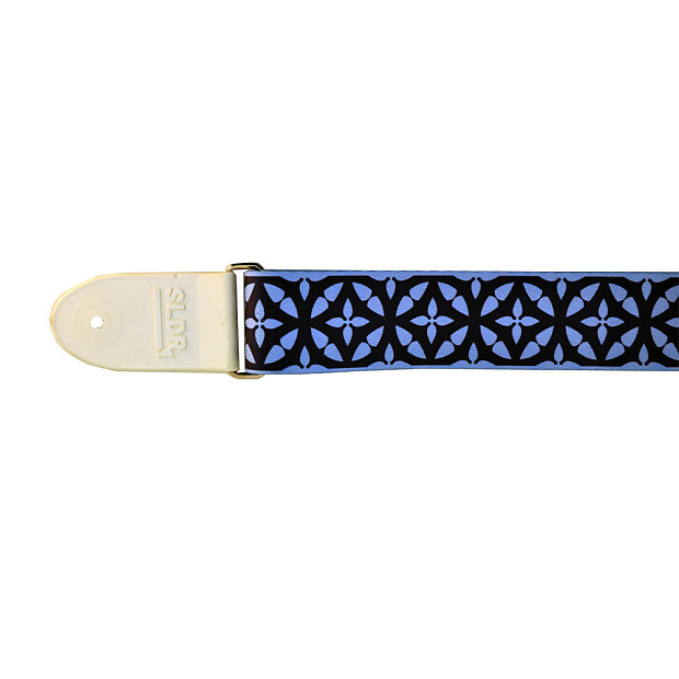 Souldier Strap with Rubber Ends - Gotham with White Ends image 1