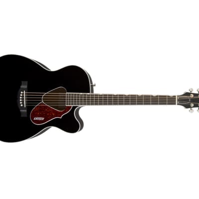 Used Gretsch G5013CE Rancher JR Cutaway Acoustic/Electric Guitar - Black image 4
