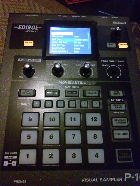 ローランド Roland P-10 | Visual Sampler Roland Pro A/V - P-10 | Visual Sampler