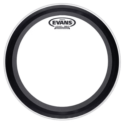 Evans BD18EMAD2 EMAD2 Clear Bass Drum Head - 18"