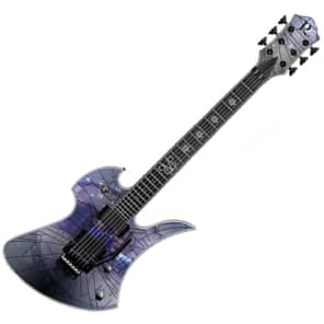 B.C. Rich Jake Pitts Pro X Mockingbird Cracked Mirror | Reverb