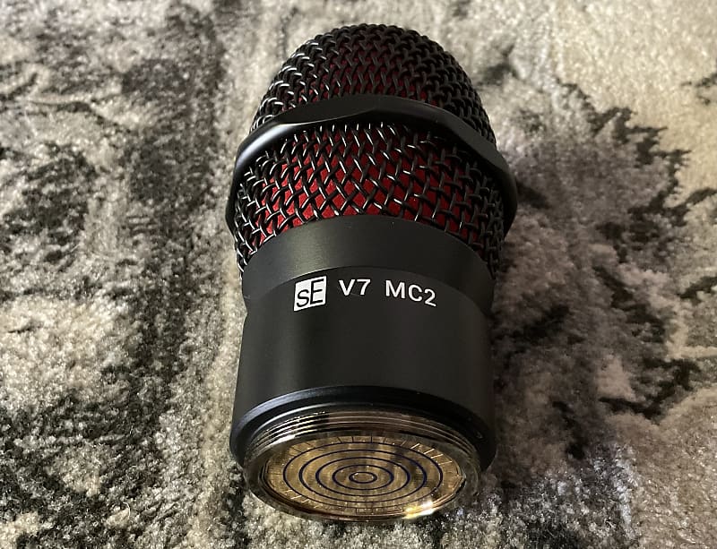 sE Electronics V7 MC Dynamic Vocal Microphone Wireless Capsule - Black