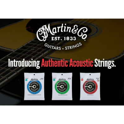 Martin MA530 Authentic Acoustic Extra Light Guitar Strings 10-14-23-30-39-47 image 4
