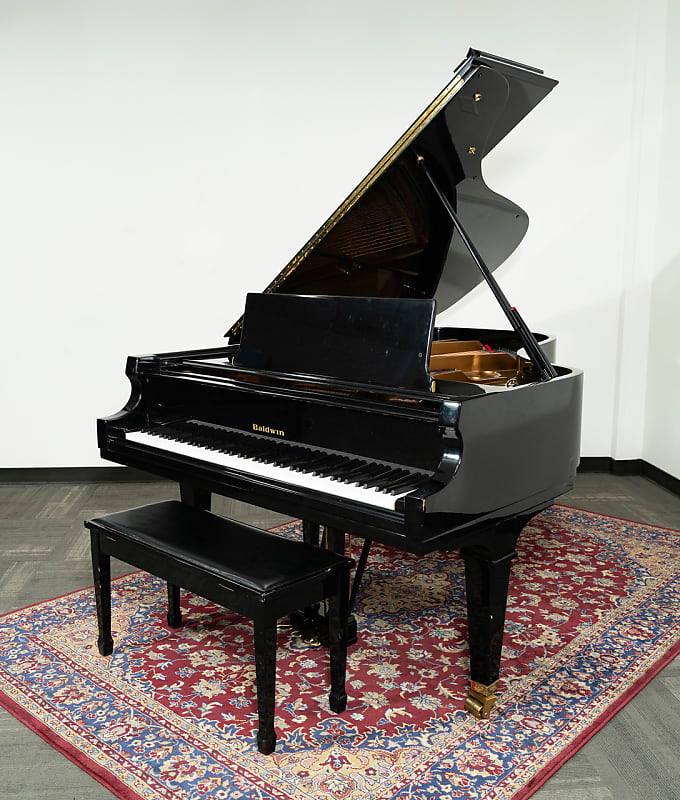 Baldwin SF10 Grand Piano | Polished Ebony | SN: 374170 | Reverb