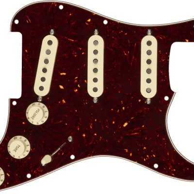 Fender USA Pre-Wired Loaded Strat Pickguard Custom Shop Custom '69 SSS Tortoise Shell image 2