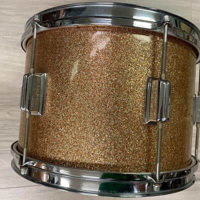 Rogers Headliner Outfit 20x14" / 14x14" / 12x8" Drumset 1960s Champagne Sparkle image 24