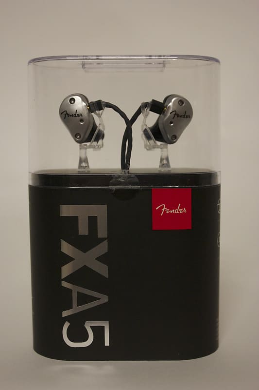 Fender FXA5 Pro In-Ear Monitors - Silver image 1