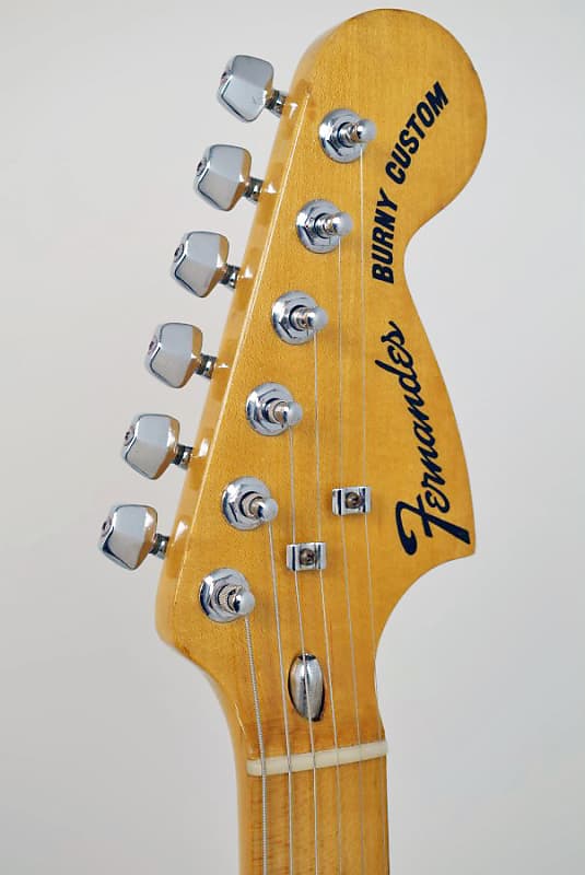 Fernandes Burny Custom Hard Tail FST Yellow Sunburst - Free