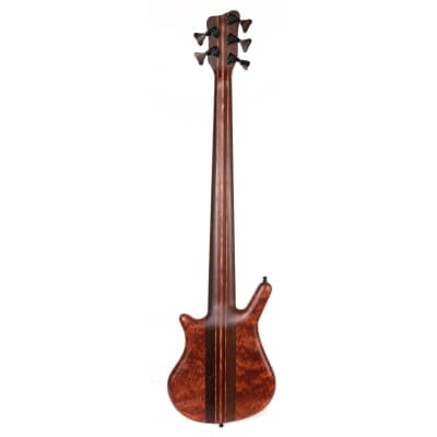 Warwick MasterBuilt Thumb NT 5-String Bass BroadNeck MasterReserve Buckeye Bubinga 2022 image 3