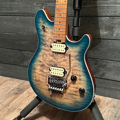 EVH Wolfgang Special QM Electric Guitar - Indigo Burst image 3