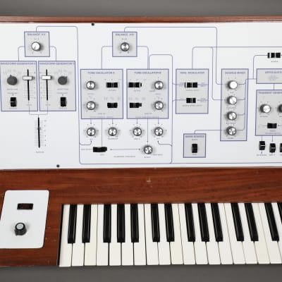 1972 Moog MuSonics Sonic V Super Rare Synth #96/100 Made image 2