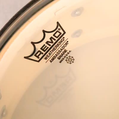Camco 5x14 Tuxedo Snare Vintage 1960's White Marine Pearl image 14
