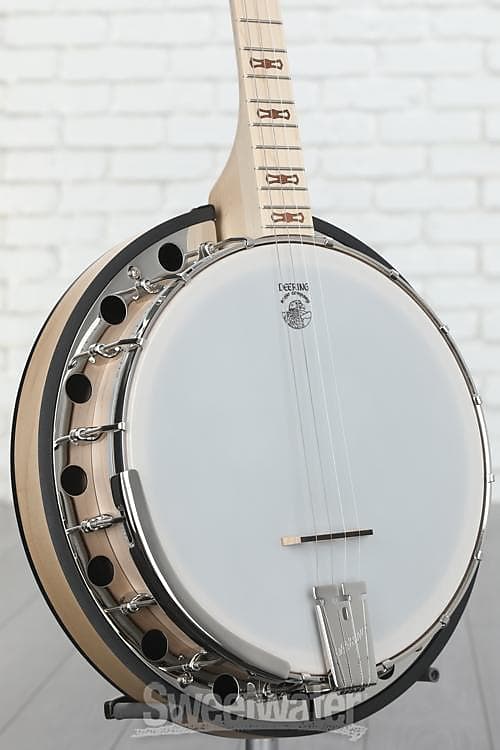 Deering Goodtime Two 17-fret Tenor Resonator Banjo - Blonde Satin