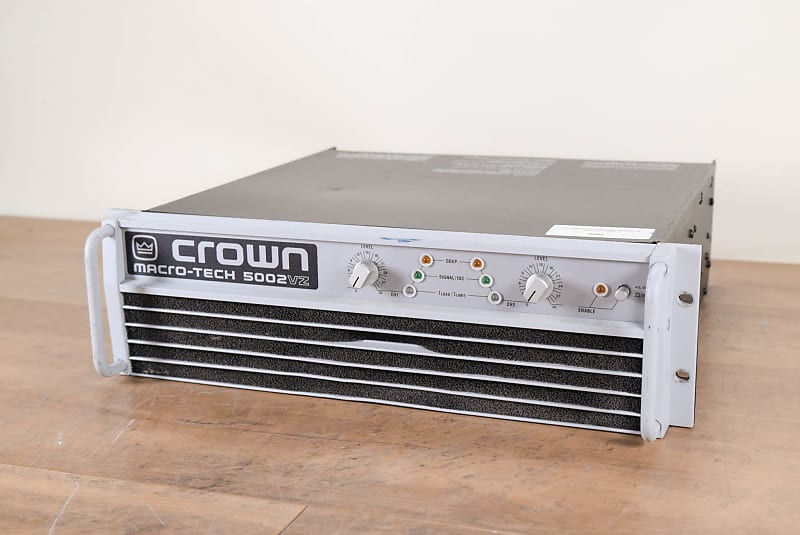 Crown Macro-Tech 5002VZ Two-Channel Power Amplifier | Reverb France