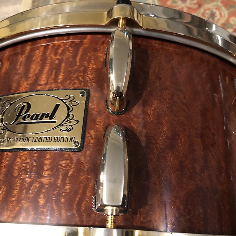 Pearl Mahogany Classic Limited Edition 6.5 x 14 - African Mahogany Snare  Drum