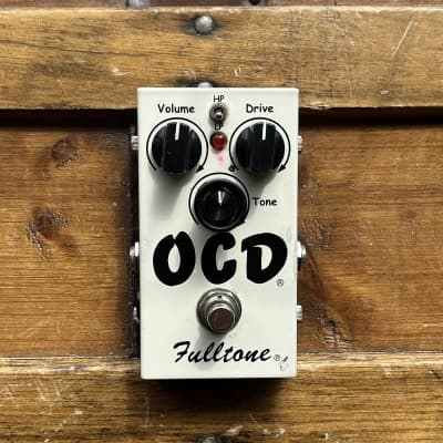 FULLTONE OCD V1 SERIES V4 RICO SIGNED RARE TRANSITIONAL FULLTONE OCD V1  SERIES 4 RICO SIGNED RARE TRANSITIONAL Jan, 2008 White | Reverb